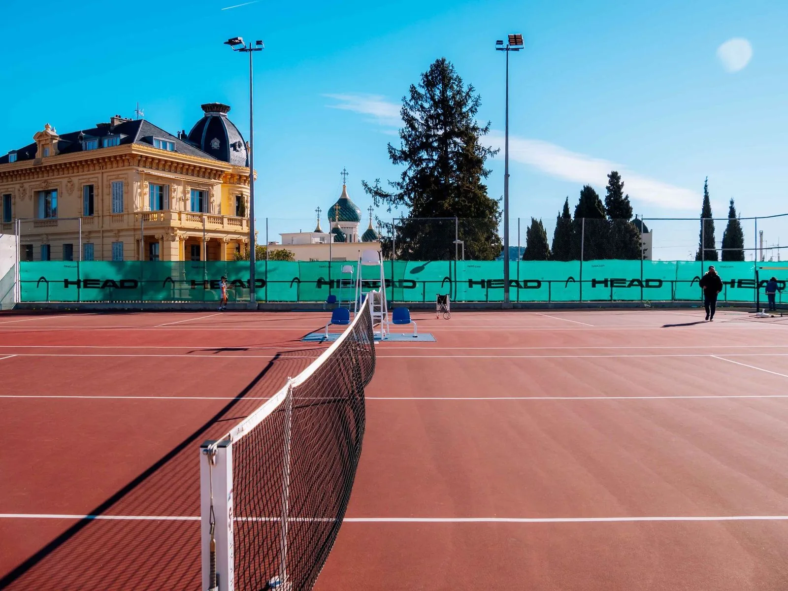 Courts de tennis