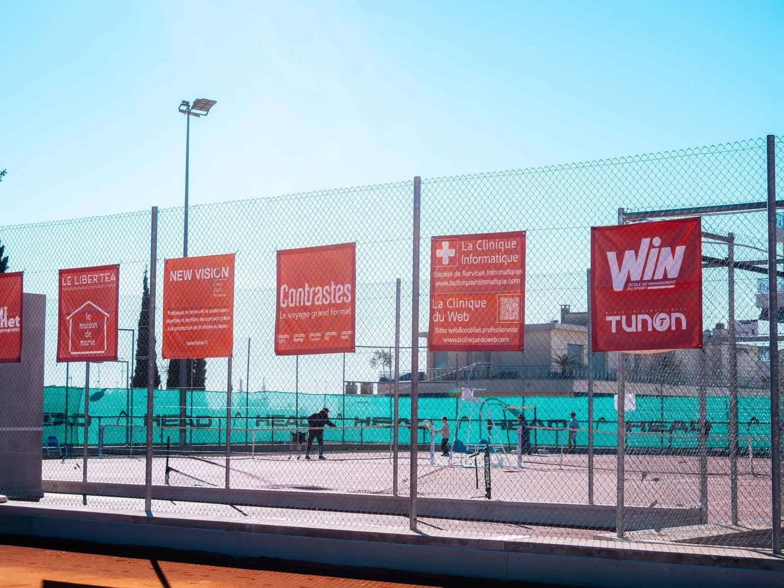 Partenaires Nice LTC — drapeaux partenaires
